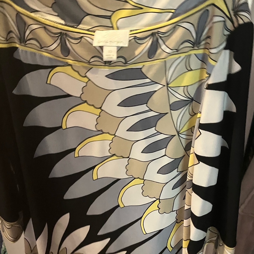 Colorful Patterned Dress Donna Morgan size 10